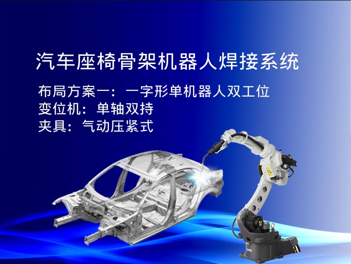 汽車座椅骨架的機器人系統焊接(圖2)